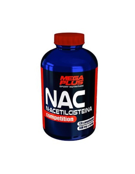 NAC N-Acetilcisteina 120 comprimidos de 600mg Mega Plus
