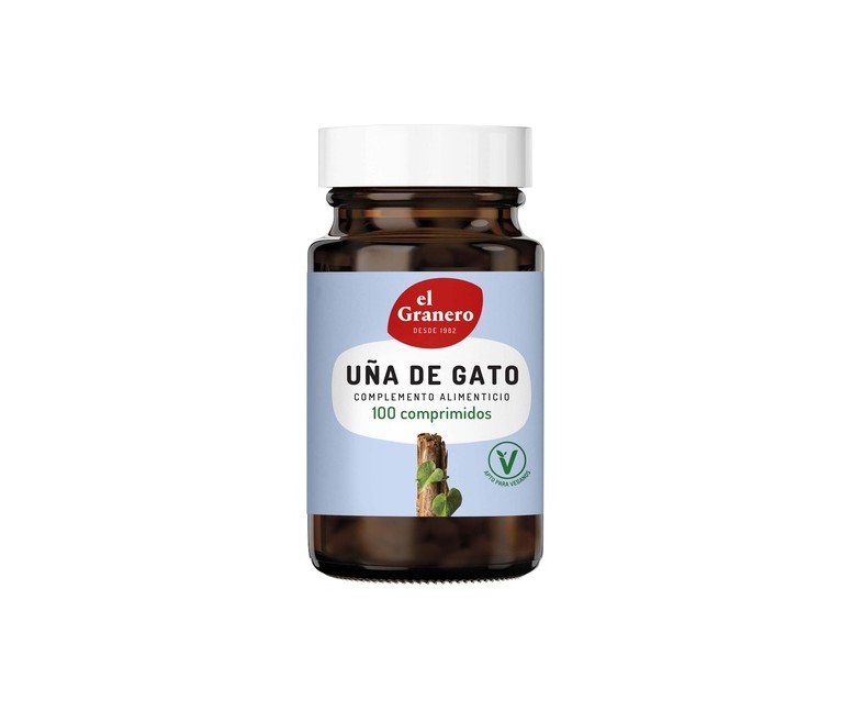 Uña de Gato Forte 100 comprimidos (430mg) El Granero Integral