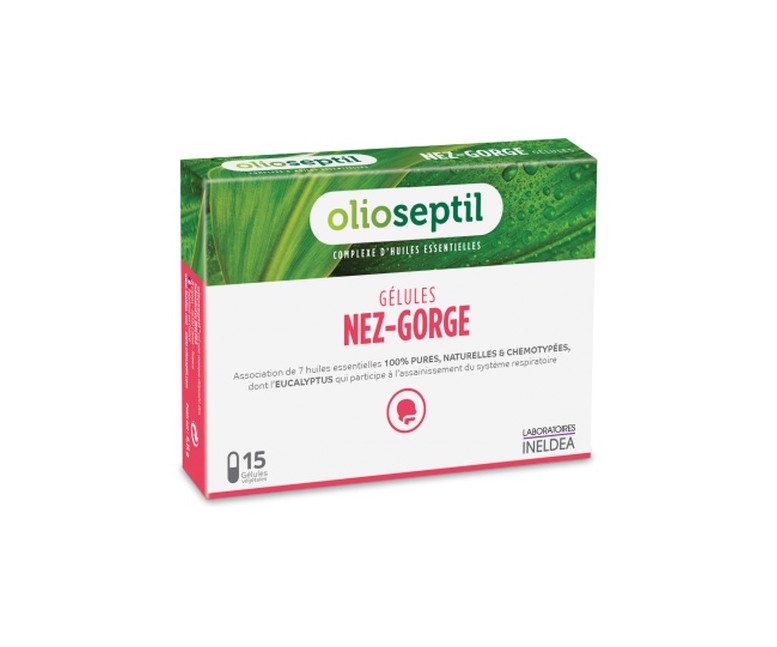 Olioseptil nariz y garganta 15 cápsulas Olioseptil