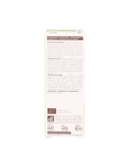 Aceite Esencial de Bergamota 10 ml de aceite esencial Pranarom