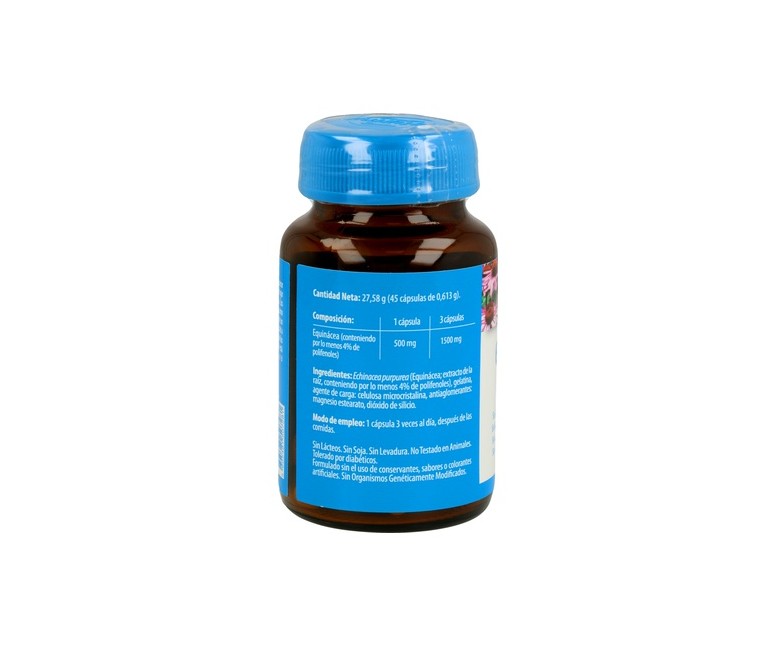 Equinácea 45 cápsulas (500mg) Naturmil