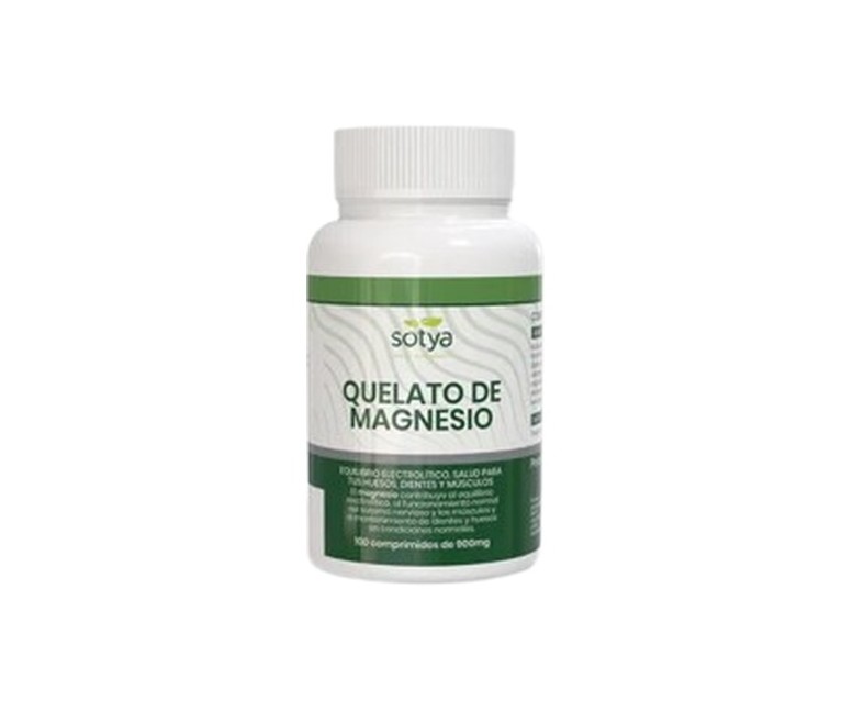 Quelato de Magnesio 100 comprimidos de 900mg Sotya