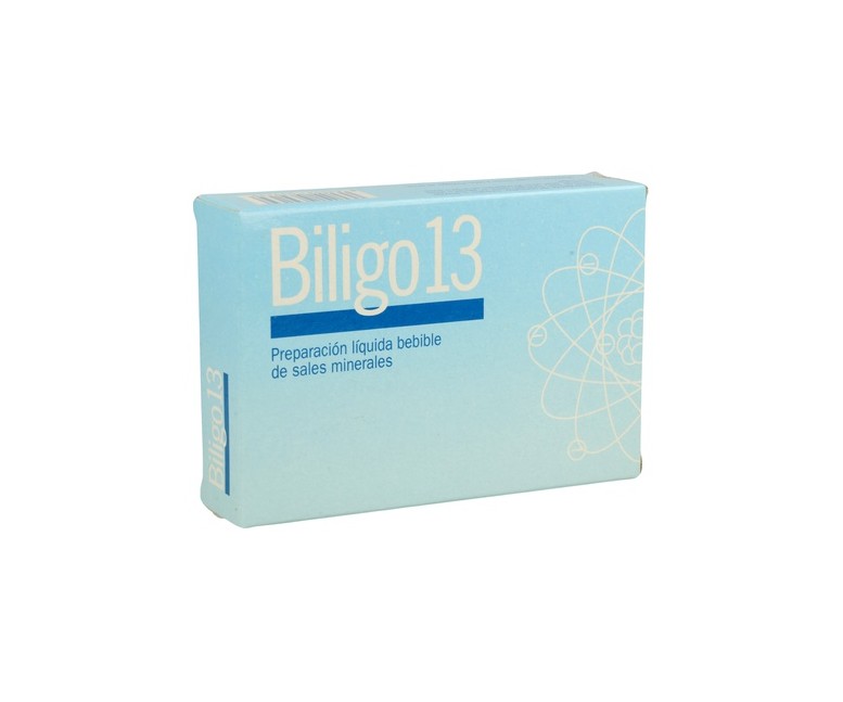 Biligo 13 (Aluminio) - Oligoelemento 20 ampollas de 2ml Plantis