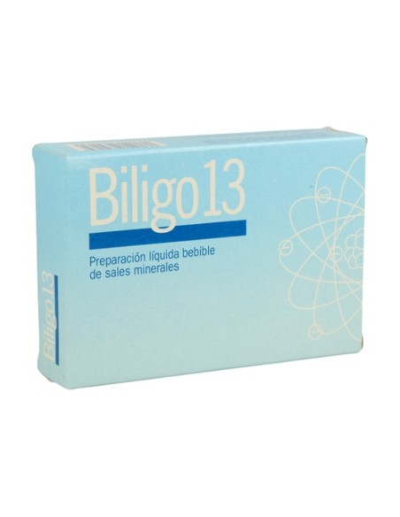 Biligo 13 (Aluminio) - Oligoelemento 20 ampollas de 2ml Plantis
