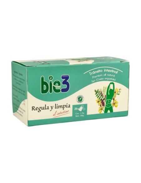 Bie 3 Regula Y Limpia 25 bolsitas infusoras de 1.5g Bio3