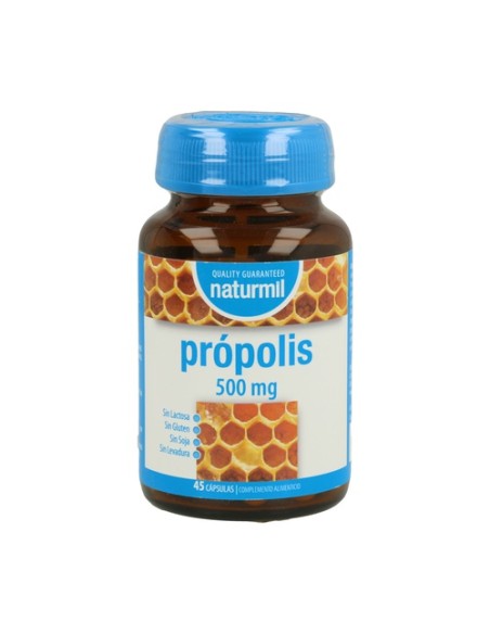Própolis 45 cápsulas de 500mg Naturmil