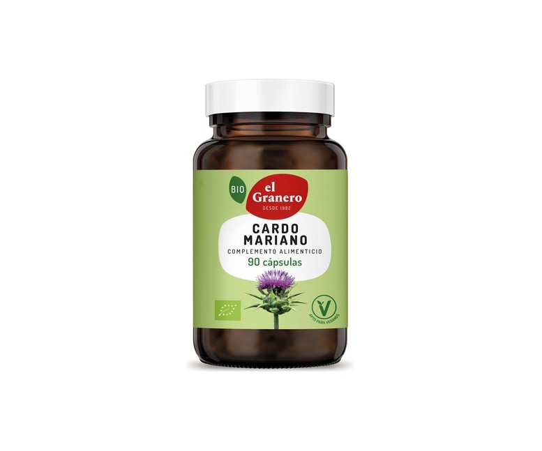Cardo Mariano 90 cápsulas de 500mg El Granero Integral