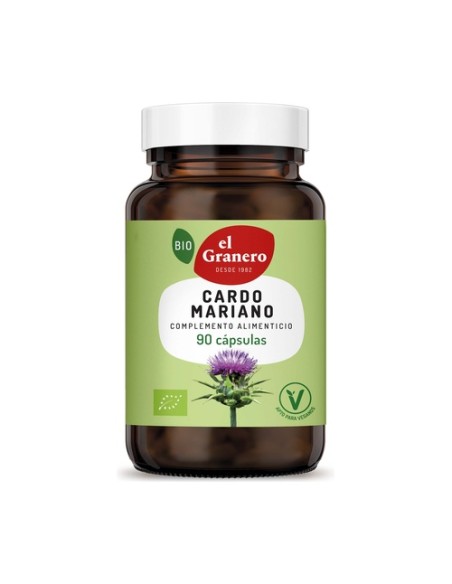 Cardo Mariano 90 cápsulas de 500mg El Granero Integral