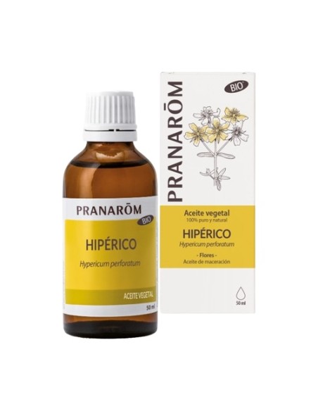 Aceite Vegetal De Hipérico 50 ml de aceite Pranarom
