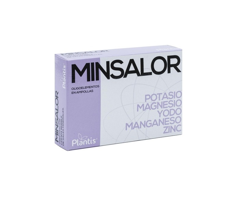 Minsalor 20 ampollas de 2ml Plantis