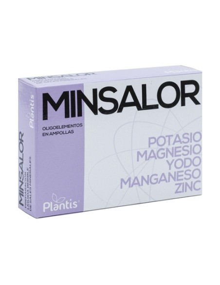 Minsalor 20 ampollas de 2ml Plantis