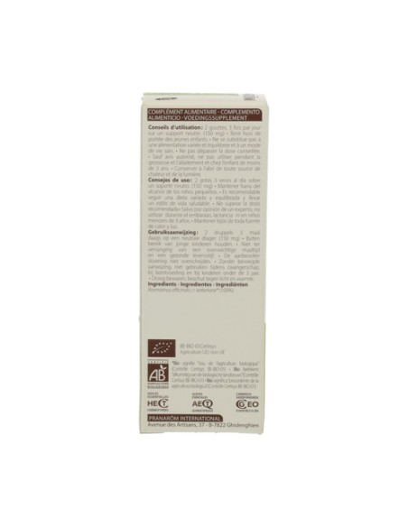 Romero Qt Verbenona Aceite Esencial Bio 5 ml Pranarom