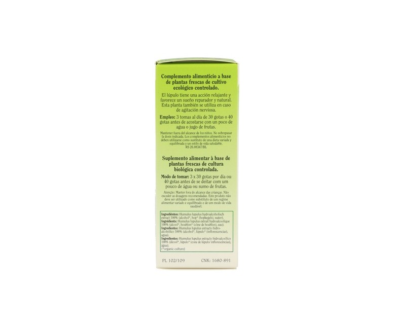 Humulus Lupulus (Lupulo) 50 ml Biover