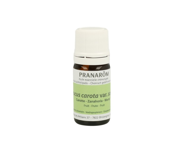 Aceite esencial de Zanahoria 5 ml de aceite esencial Pranarom