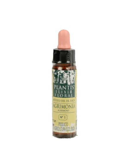 Flores de Bach Agrimonia Nº1 Eco 10 ml de elixir floral Plantis