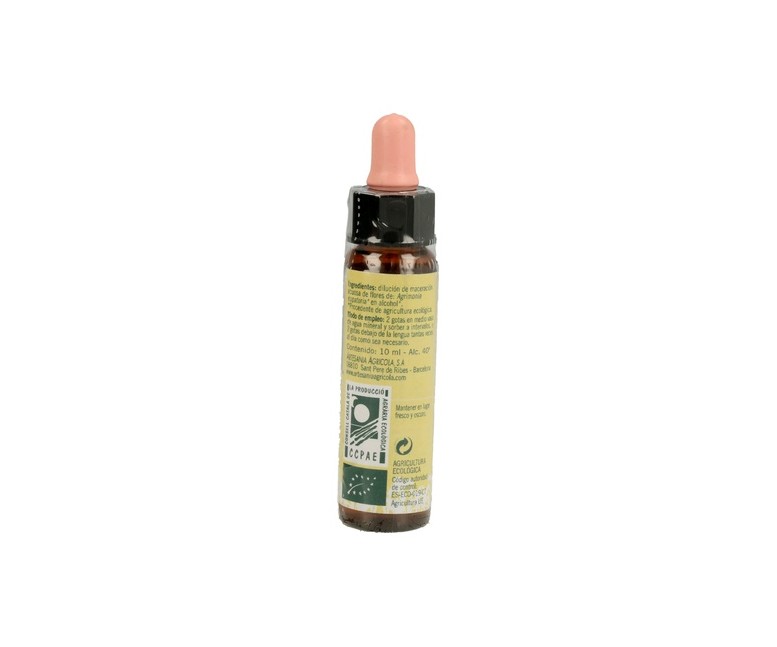Flores de Bach Agrimonia Nº1 Eco 10 ml de elixir floral Plantis