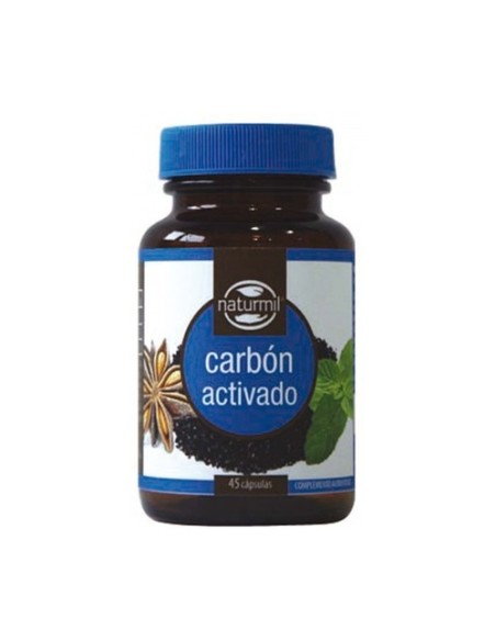 Carbón Activo Compuesto 45 cápsulas Naturmil