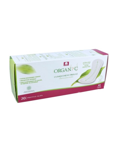 Salvaslip extra largo Orgánico 20 unidades Organyc