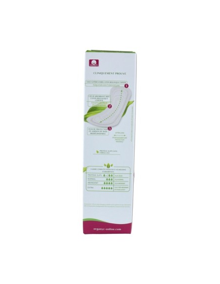 Salvaslip extra largo Orgánico 20 unidades Organyc