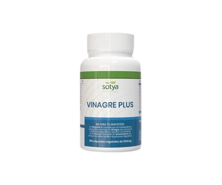 Vinagre plus 100 cápsulas de 550mg Sotya