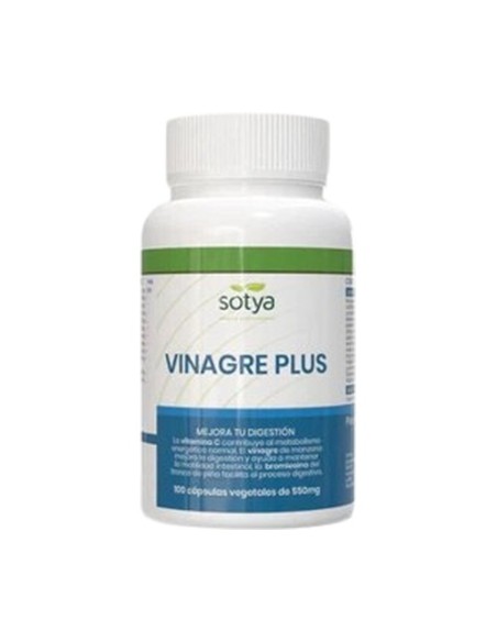 Vinagre plus 100 cápsulas de 550mg Sotya