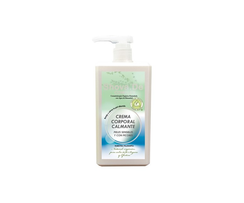 Crema Corporal Calmante con Tila y Pasiflora 1 L de crema Shovade