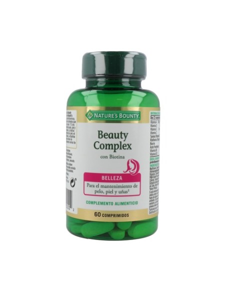 Beauty Complex Con Biotina 60 comprimidos Nature's Bounty