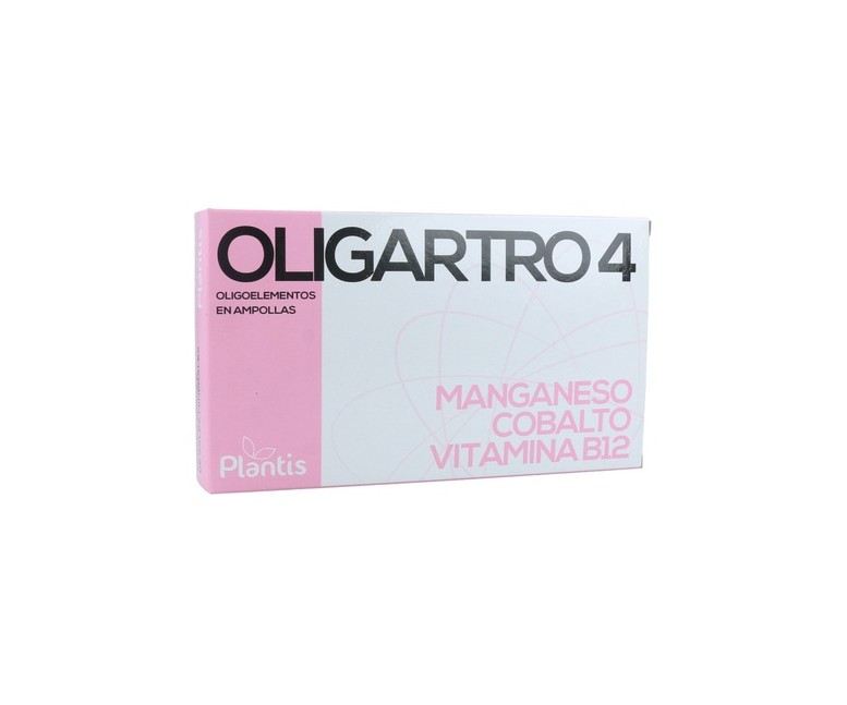 Oligartro 4 20 ampollas de 5ml Plantis