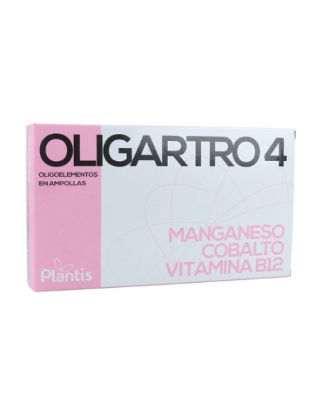 Oligartro 4 20 ampollas de 5ml Plantis