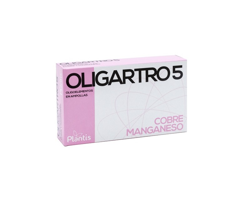 Oligartro 5 20 ampollas de 5ml Plantis