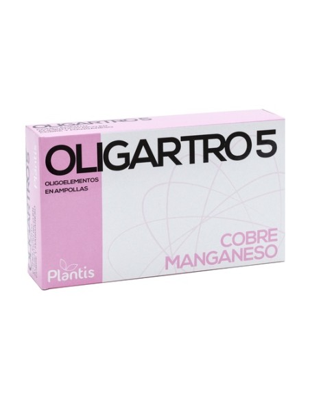 Oligartro 5 20 ampollas de 5ml Plantis