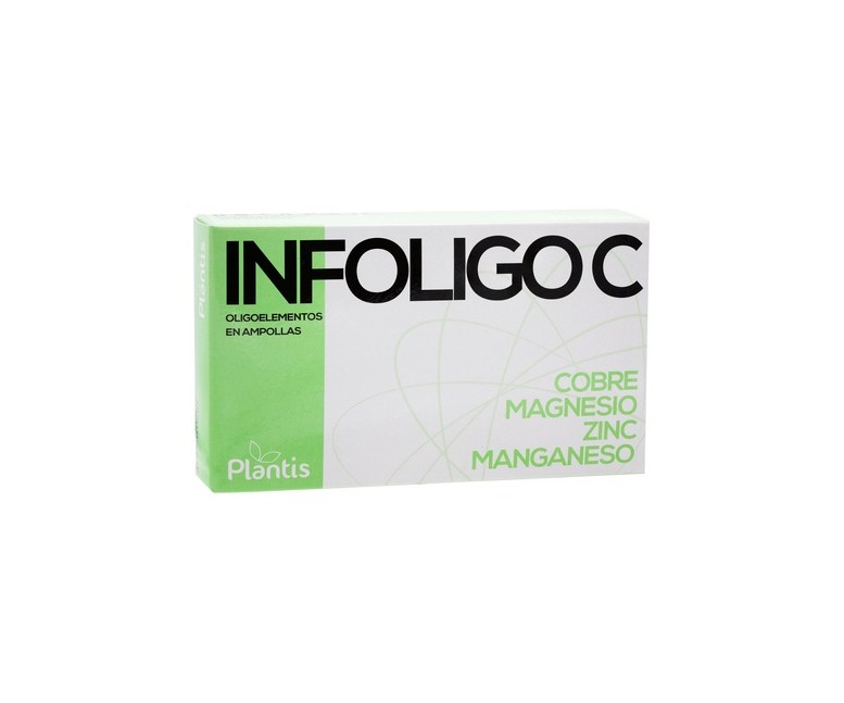 Infoligo C 20 ampollas de 5ml Plantis