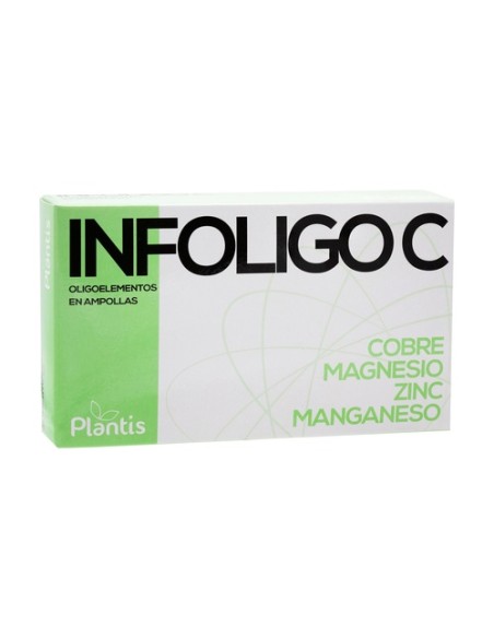 Infoligo C 20 ampollas de 5ml Plantis