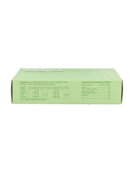 Infoligo L 20 ampollas de 5ml Plantis