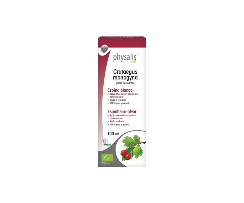 Extracto de Espino Blanco (Crataegus) Bio 100 ml Physalis