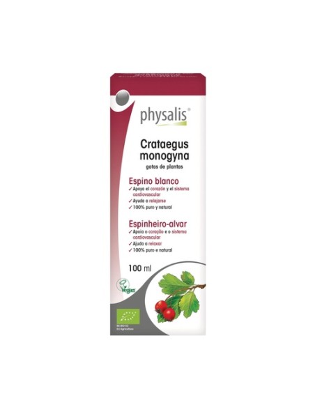 Extracto de Espino Blanco (Crataegus) Bio 100 ml Physalis