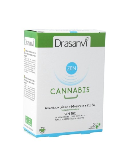 Cannabis zen azul 30 cápsulas Drasanvi