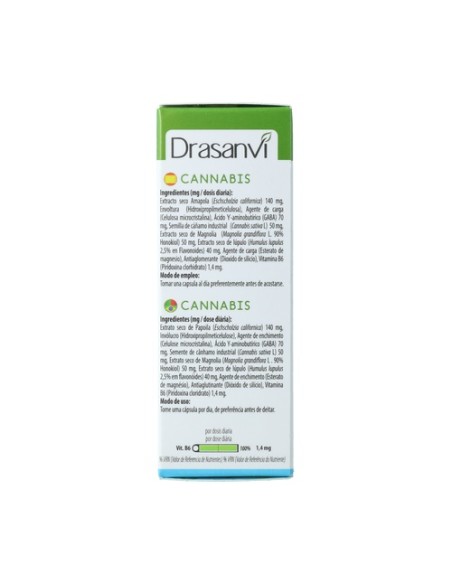 Cannabis zen azul 30 cápsulas Drasanvi