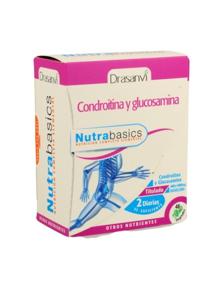 Nutrabasics Condroitina + Glucosamina 48 cápsulas Drasanvi
