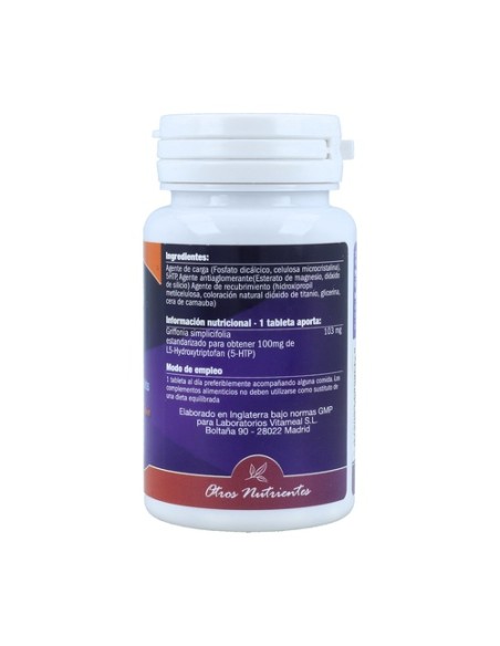 5-HTP 60 cápsulas de 100mg Naturbite