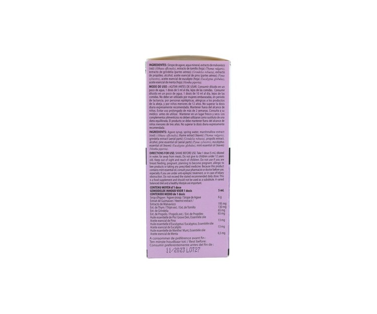 Jarabe de Tomillo y Propóleo 150 ml Holistica