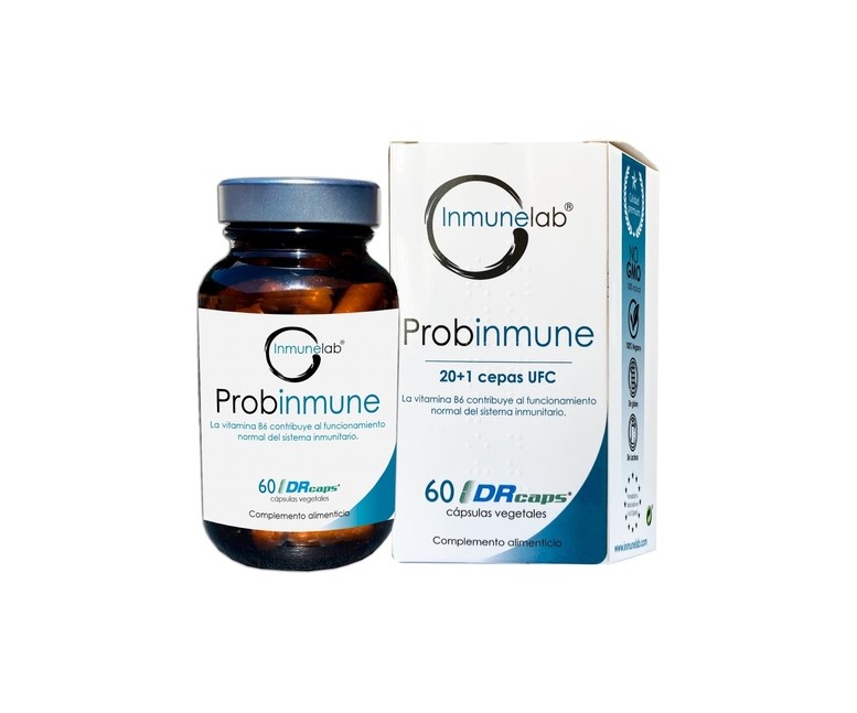 Probinmune, flora intestinal 60 cápsulas vegetales de 850mg Inmunelab