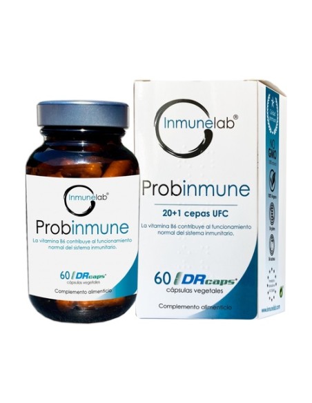 Probinmune, flora intestinal 60 cápsulas vegetales de 850mg Inmunelab