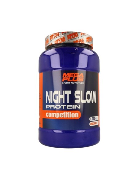 Night Slow Protein Competition (Sabor Chocoleche) 1 kg (Chocolate) Mega Plus