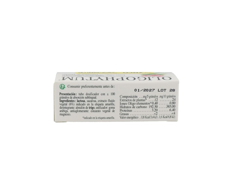 Oligophytum Zinc, Niquel, Cobalto (H18 ZNCO) 100 comprimidos sublinguales de 40 mg Holistica