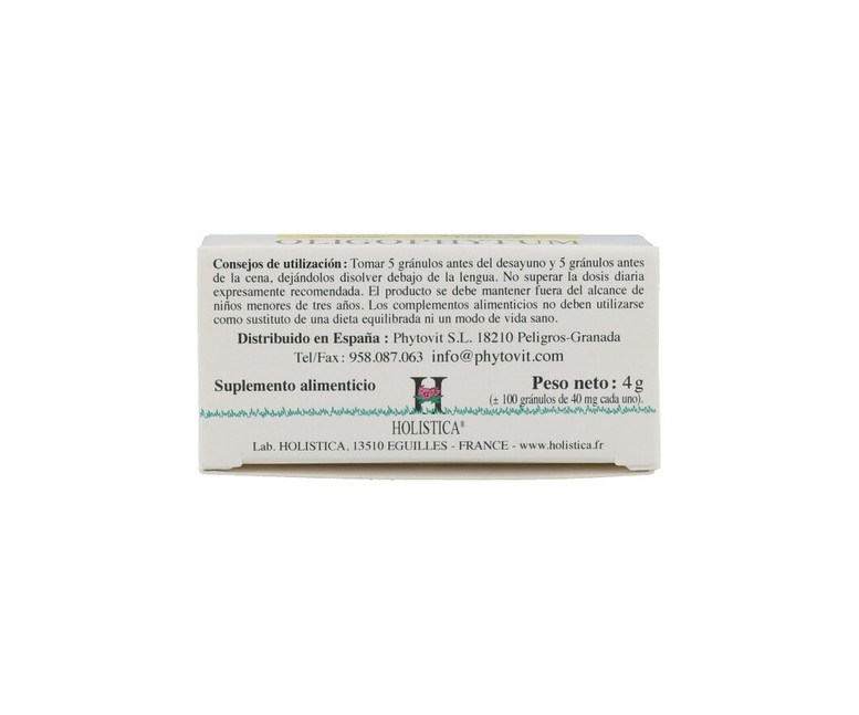 Oligophytum Zinc, Niquel, Cobalto (H18 ZNCO) 100 comprimidos sublinguales de 40 mg Holistica