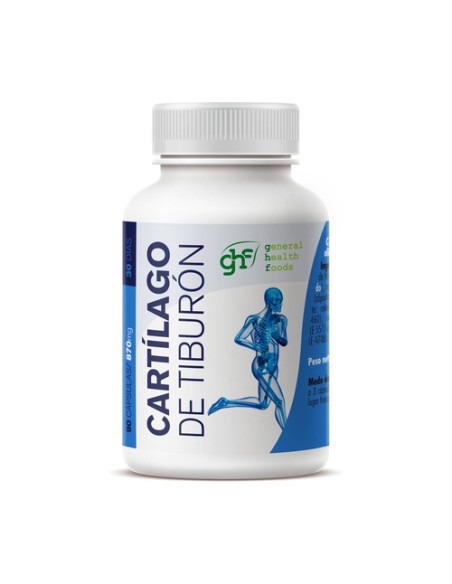 Cartílago de tiburón 90 cápsulas de 870mg GHF