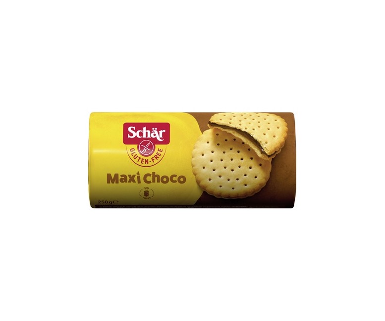 Galletas maxi choco sin gluten 250 g Schär