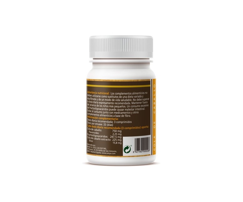 Cola de caballo 75mg 100 comprimidos de 500mg Sotya