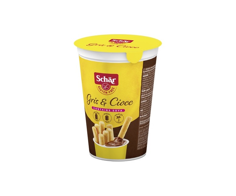 Palitos de chocolate sin gluten 52 g Schär